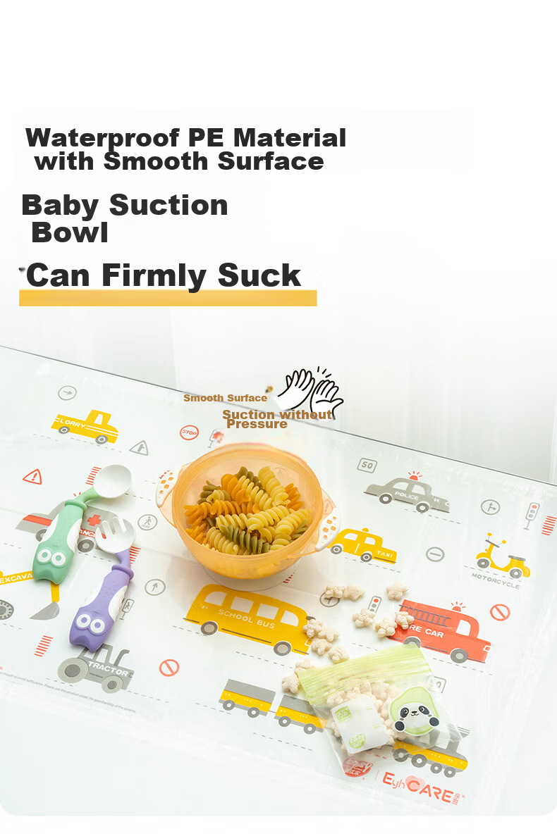 Easy Your Home Children's Portable Disposable Placemat, Baby-Approved, Waterproof And Oil-Proof Table Mat for Outdoor Use, Antibacterial And Dirt-Proof 11