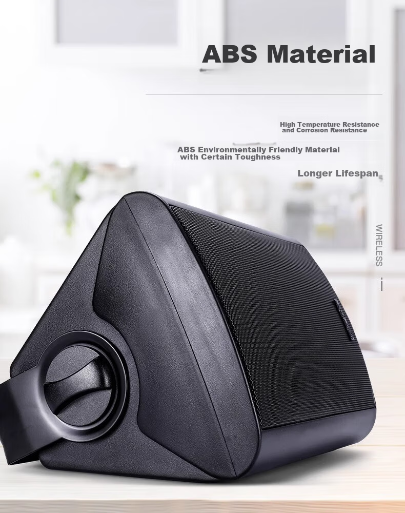 SAST 20W Wireless Bluetooth Ceiling Speaker Set, Indoor Recessed, for Supermarkets, Shops, Classrooms, Meetings, Background Music, Public Address System, Suspended Ceiling Speakers, One-To 9