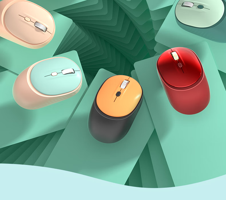 HP M251SE Wireless Quiet Mouse Compact and Portable Elegant And Stylish for Office And Home Use Suitable for Laptops And Desktop Computers Unisex Mouse Design Guan Ye Nai Cha Color 8
