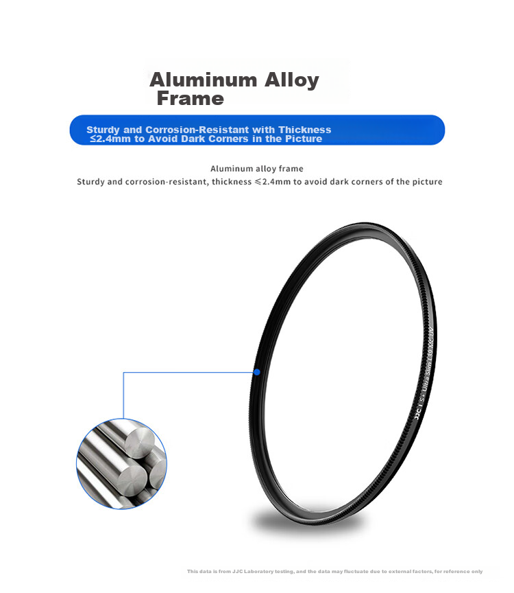 JJC UV Filter, 52mm Filter S+ Lens Protector, Suitable for Nikon 24-50, Z5, Z5 Second Generation, Fuji 15-45, XM5, XT30 Second Generation, X-T50, XS10 Cameras 9