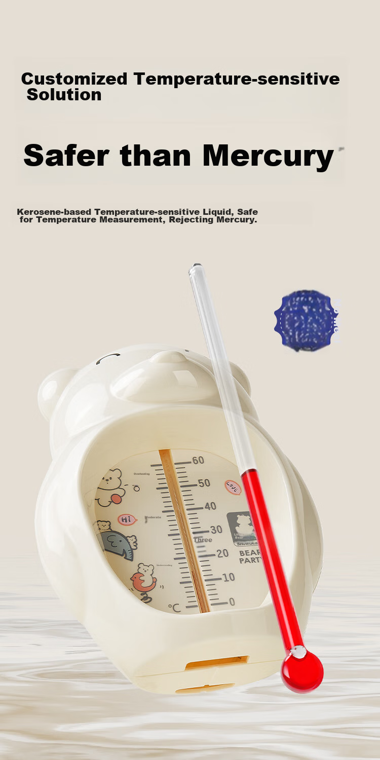 SnowBear Water Thermometer, Baby Bath Temperature Meter, Accurate Temperature Sensing, Waterproof Material, 09223 7