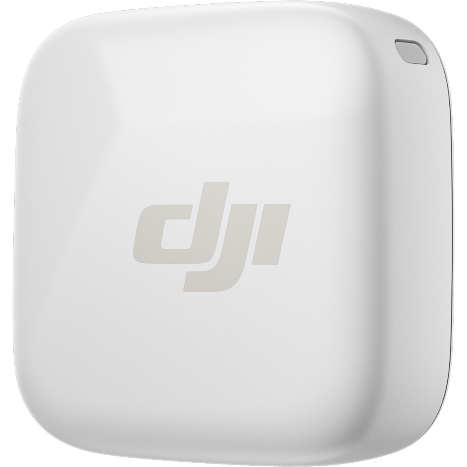 DJI Mic Mini Transmitter (Cloud White), Wireless Noise-Cancelling Button Clip Microphone, Outdoor Interview Live Streaming Vlog Sound Pickup Microphone