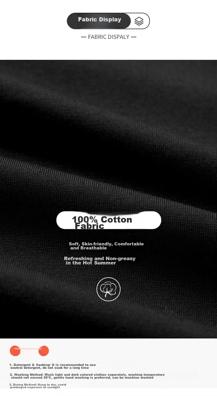 MMOPTOP Cotton Tank Top for Men And Women, Summer Sports Casual Printed Sleeveless Vest, Loose Undershirt, MB02 Black 2XL 3