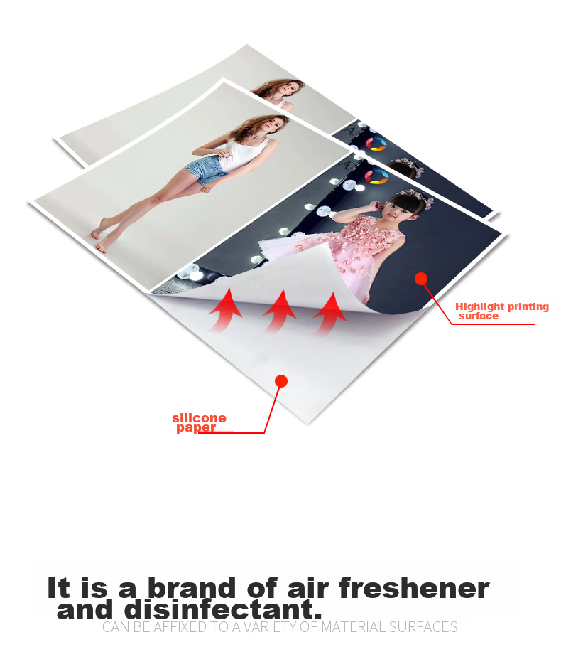 Elifo A5 Self-Adhesive Photo Paper with Backing, High Gloss Photo Paper, Self-Adhesive Paper for Photos, Self-Adhesive Printing Paper, Sticky Self-Adhesive, 100 Sheets 7