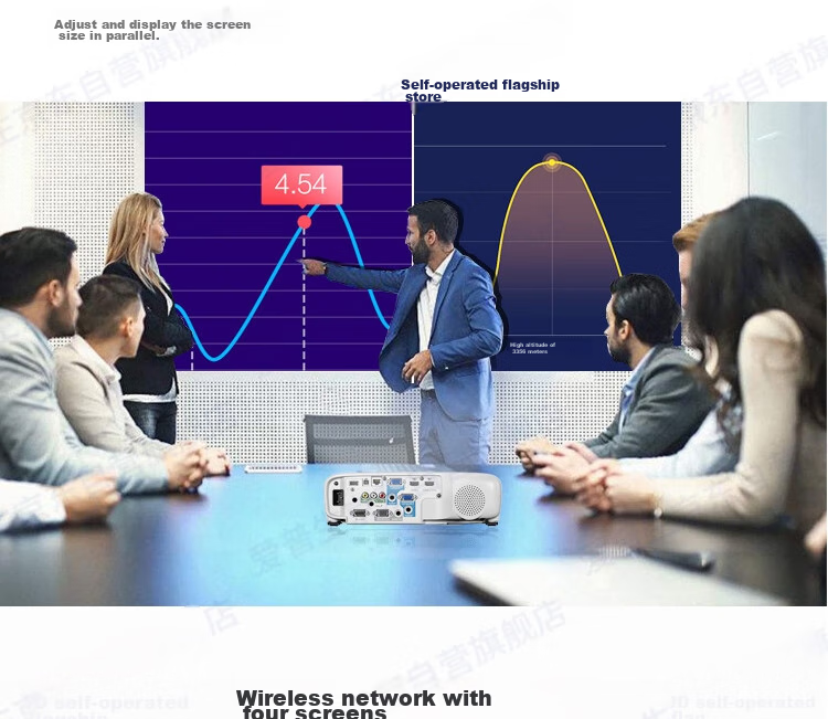 Epson CB-X49 Projector for Office Meetings And Training (3600 Lumens, HDMI High-Definition Interface, 3LCD, Supports Side Projection) Same As CB-X06 Model 7