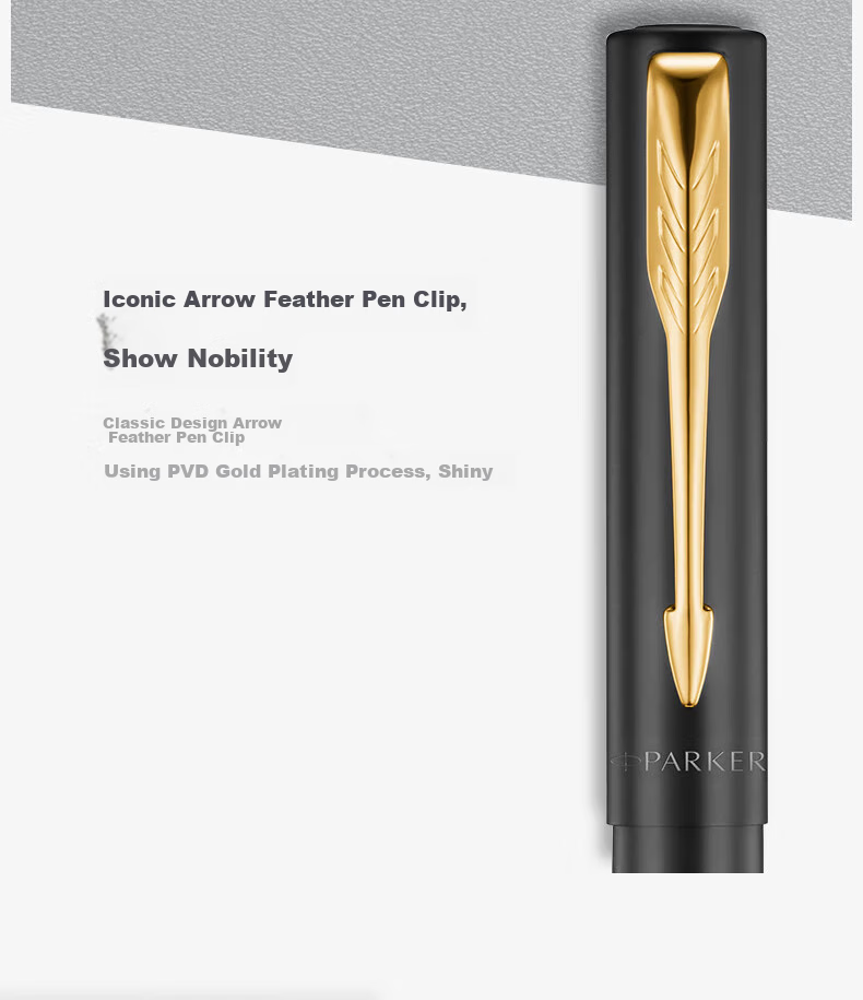 PARKER Fountain Pen, Signature Pen, Office Use, Personal Gift, Customized Set, Weiya Xl Zilang Blue Ink Pen + Mini Ink Gift Box, Mid-Autumn Festival Gift for Friends, Baitiao Discount 6