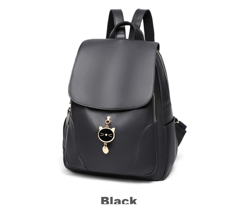 Aiqinghai Leather Handbag, Women's Bag, Backpack, Large Capacity Schoolbag, Travel Casual Fashion Business Brand Birthday Gift 7