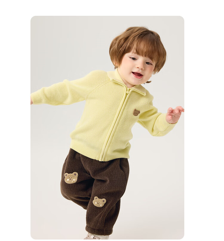 BALABALA Children's Clothing, Baby Sweater, Winter Undershirt for Kids, Infant Wool Sweater, Cardigan, Warm Knitted Cardigan for Boys And Girls 20