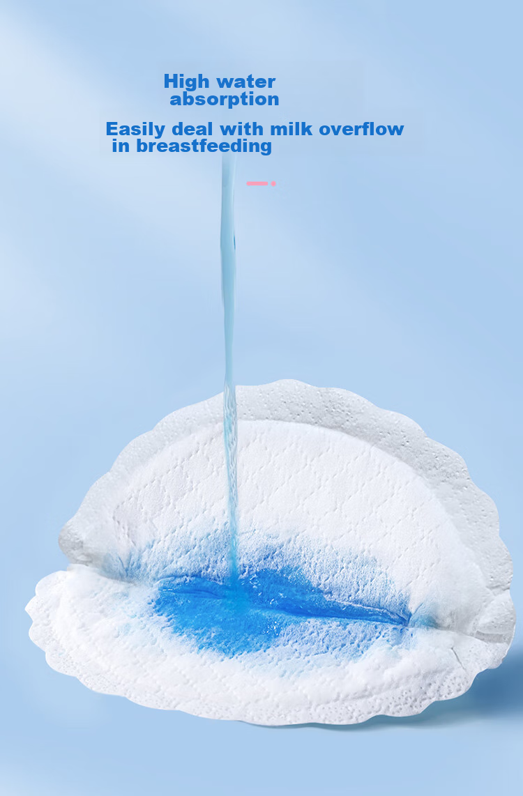 Matern'ella Disposable Breast Pads, Ultra-Thin, for Nursing Mothers, Anti-Spill, Breathable, 100 Pieces 10