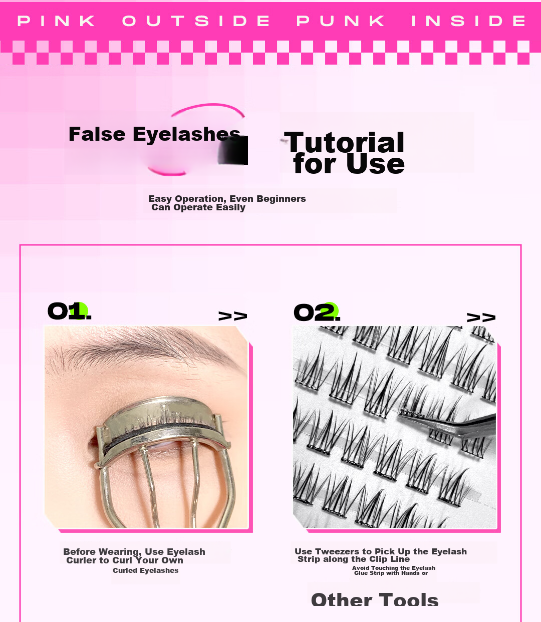 Arrebol False Eyelashes for Women, Natural-Looking, No Glue Required, Lazy Person's Lashes, Long And Curled, Beginner-Friendly, Gift for Girls 9