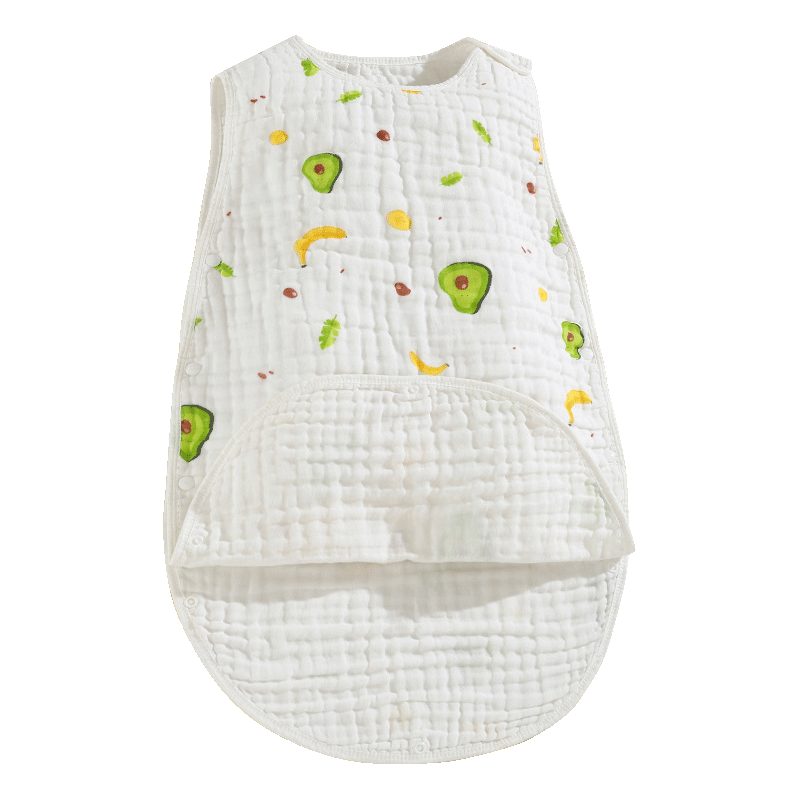 Tongyan Baby Muslin Vest Sleep Sack Anti-Kick Quilt for Children Summer Thin L Size