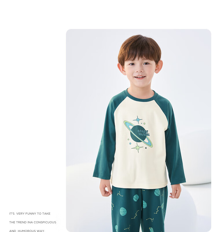 BALABALA Children's Pajama Set, Autumn Girls' Loungewear, Suitable for Going Out [HelloKitty IP] 209325171002 24