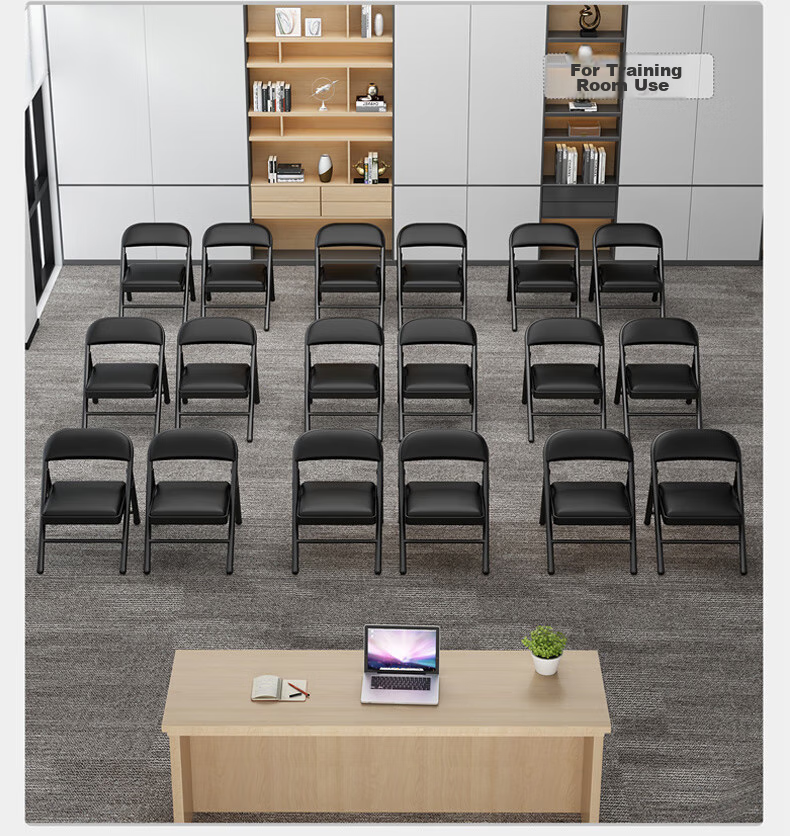Quanpinwu Folding Chair, Computer Chair, Office Meeting Training Chair, Stool, Backrest Dining Chair, Study Chair, Home Mahjong Chair 16