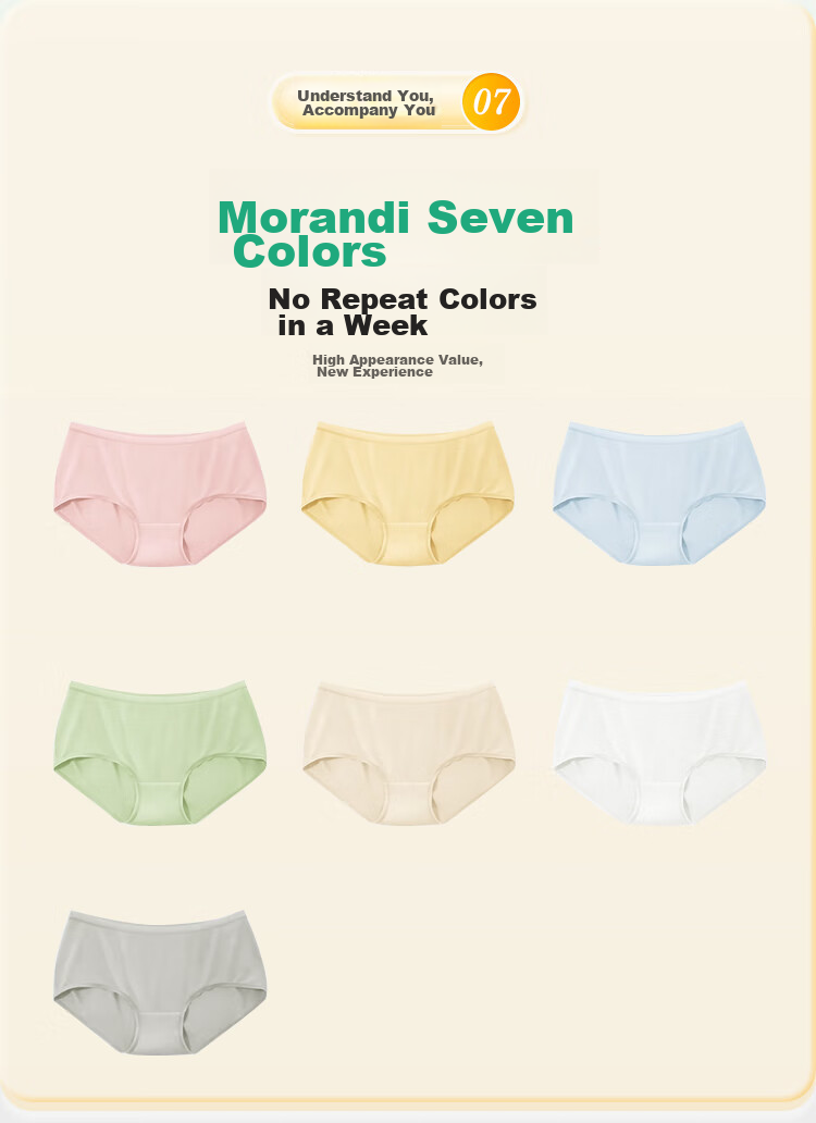 Banzheni Disposable Underwear for Women, Pure Cotton, Large Size, Maternity, Travel, Business Trip, No-Wash, Daily-Use, Individually Packaged 15