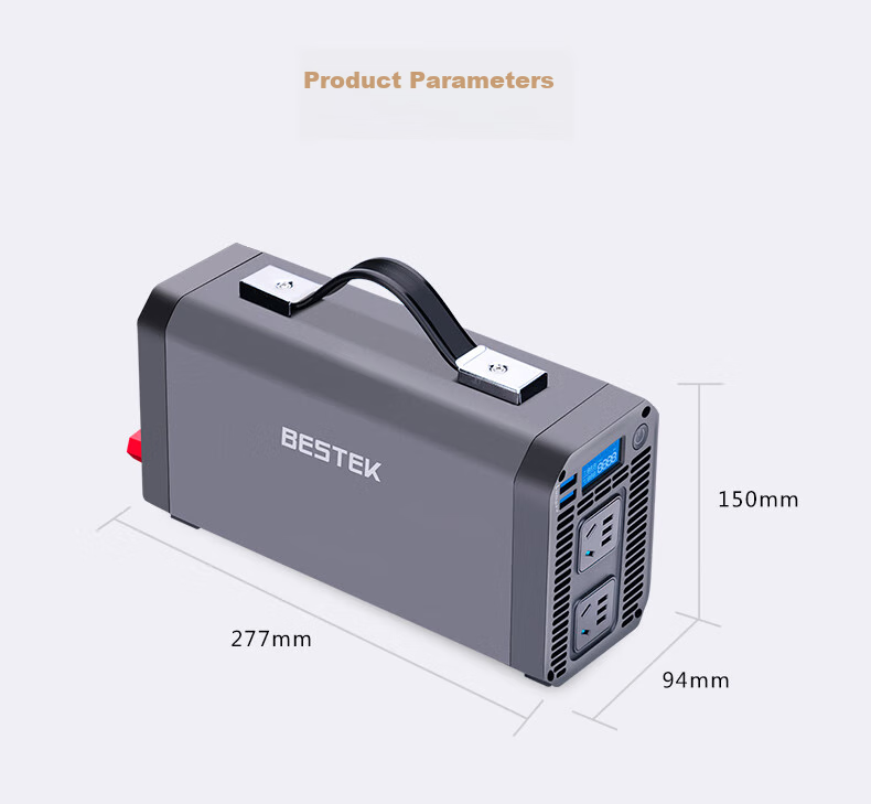 BESTEK Inverter High-Power Car Power Converter 12V to 220V True Rating 1000W Outdoor Power Equipment 29