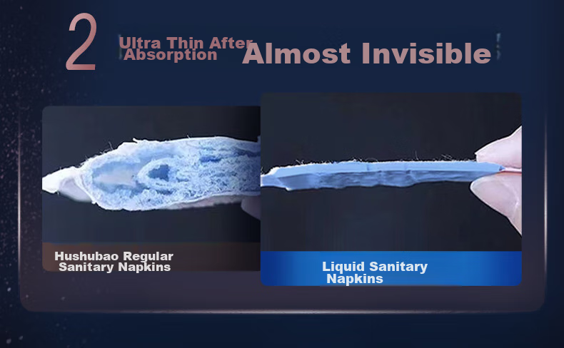 Hushubao Sensitive Skin Liquid Sanitary Napkins, Daytime Use, 240mm, 9 Pieces, Menstrual Pads, Skin-Friendly Style, Trial Pack, Sold by JD Official Flagship Store 6