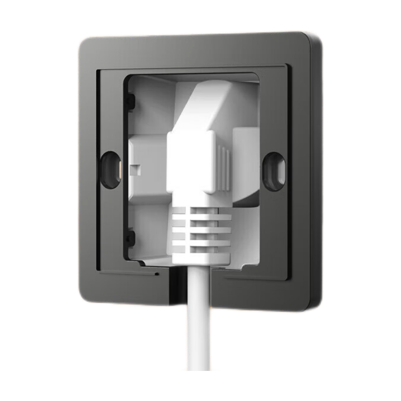 CHNT Fixed Embedded Socket, 86-Type Refrigerator Built-In Hidden Socket, NEG6-C10866