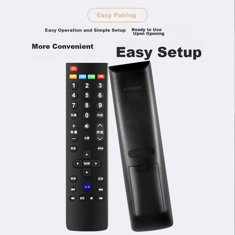 Beishi Universal Infrared Remote Control for Letv TV, Compatible with X3 X60/X50/S50MAX70/S40 Super TVs, 39 Buttons, Batteries Included