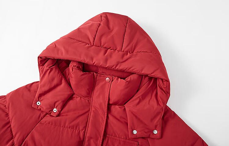DME High Warmth Battle Robe Winter Cold-Resistant 90% Duck Down Adjustable Waist Large Patch Pocket Petite Women's Down Jacket 9