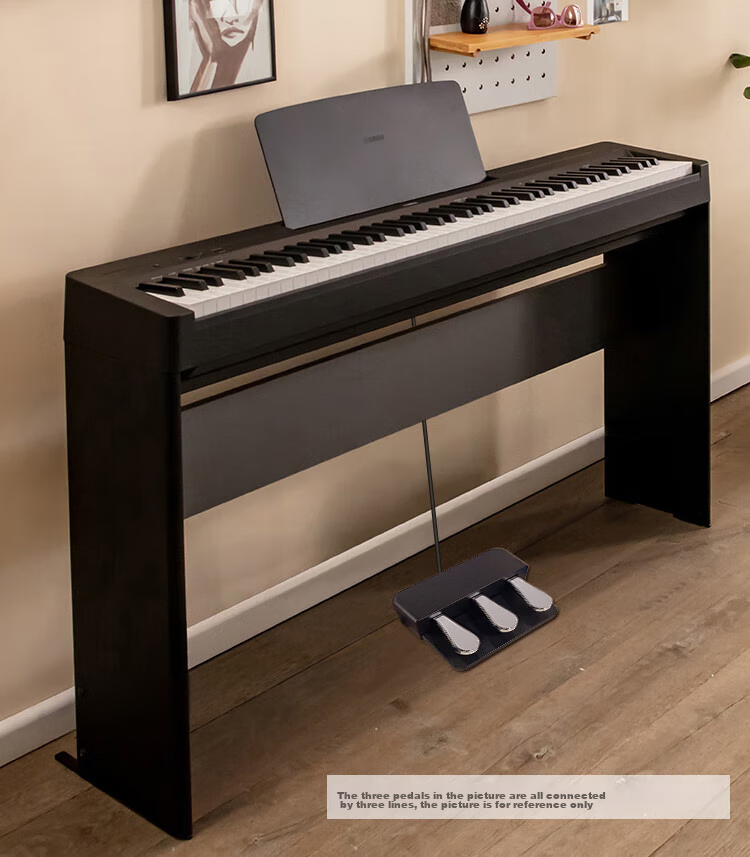 YAMAHA P143BTB Digital Piano, 88 Weighted Keys, Bluetooth, Convenient for Exams, Electronic Piano, Wooden Stand + Three Pedals 17