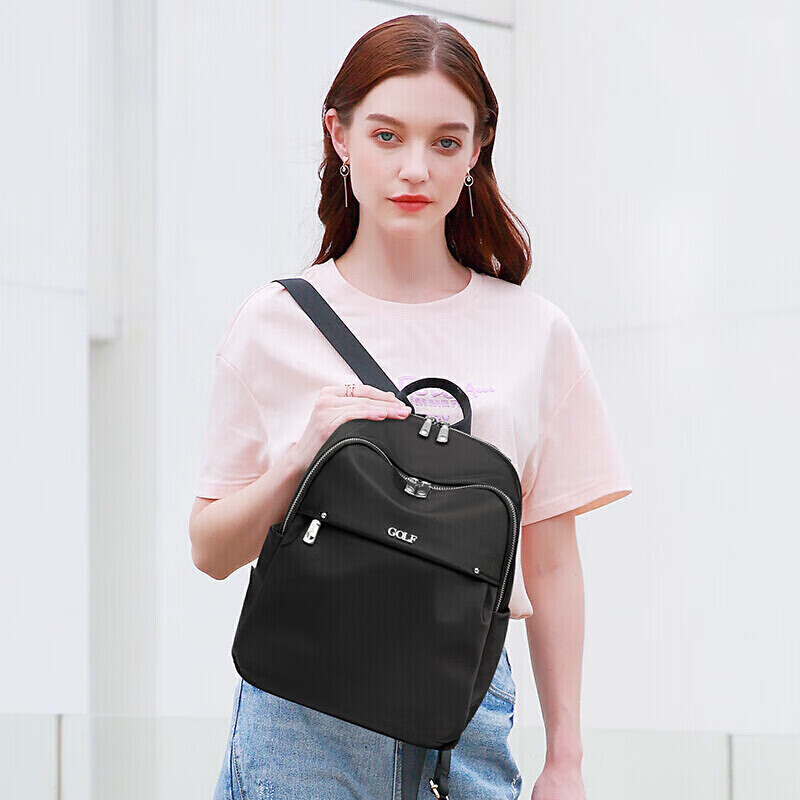 GOLF Women's Backpack, Water-Resistant, Large Capacity Student Schoolbag, IPad Laptop Bag, Travel Bag, Versatile Commuter Backpack for Wome