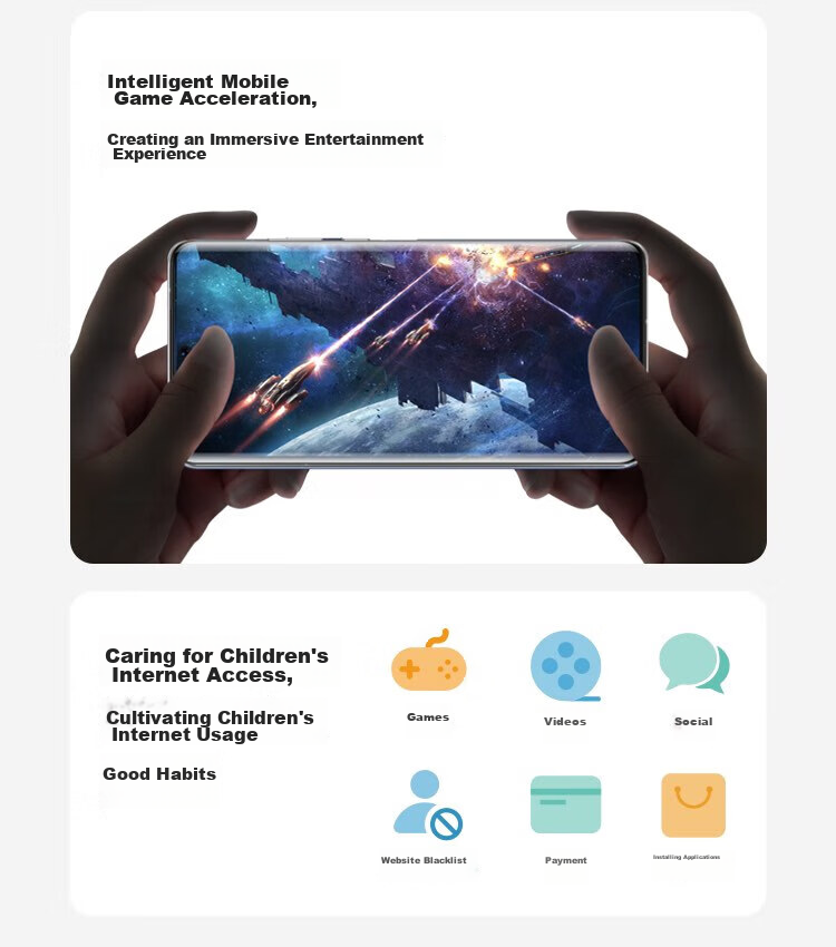 Huawei Lingxiao Parent-Child Router Q6E, Parent-Child Router Full Coverage, Whole-House WiFi without Dead Zones (1 Parent 1 Child Set), Gigabit Router, Wireless Wall-Penetrating King, Powerline Adapter 3