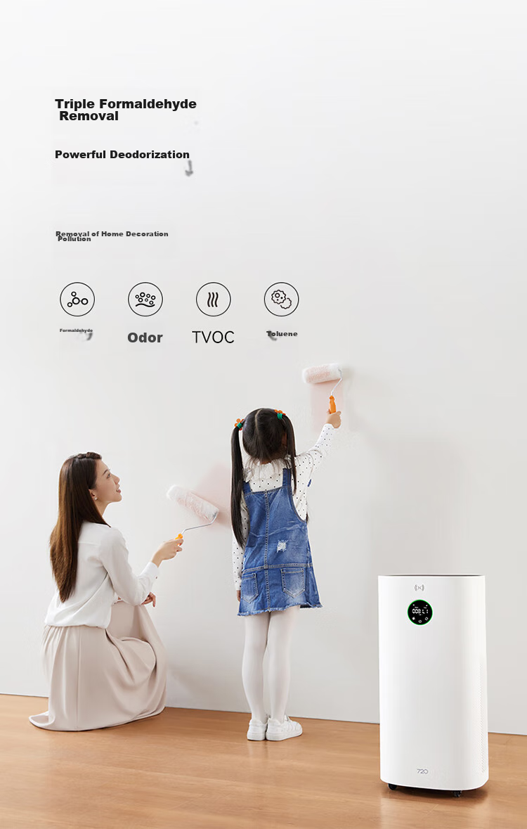 Hongmengzhixuan 720 Smart Air Purifier 3S Enhanced Version Filter, Professional Formaldehyde Removal, Multi-Bacterial And Odor Elimination, Compatible with Purifier 3S Enhanced Version/3S 8