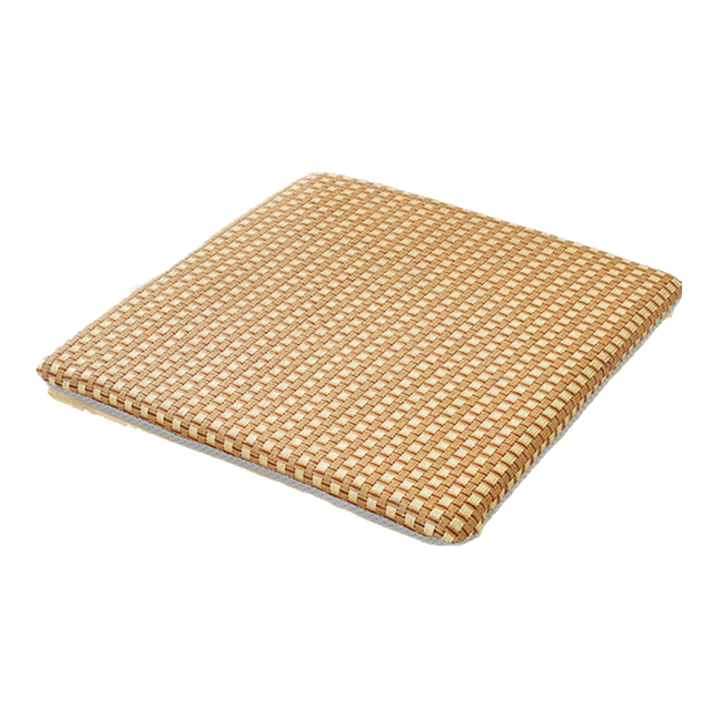 Jingmao Rattan Mat Cushion, Summer Office Long-Sitting Cooling Mat, Home Non-Slip Living Room Chair Pad, Stool Mat, Student Butt Pad