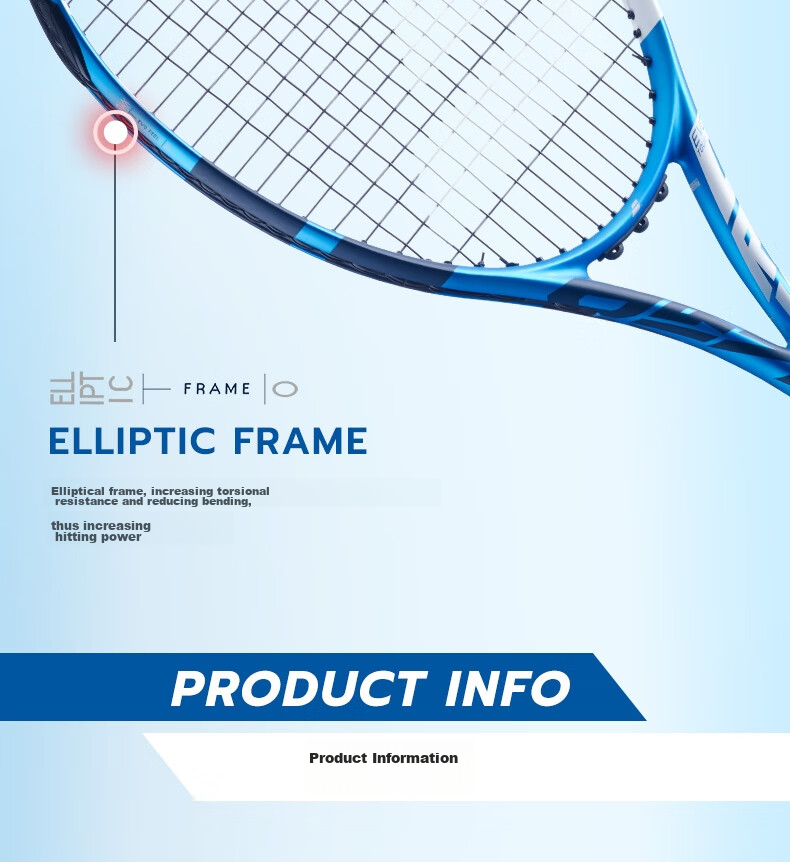 Babolat EVO DRIVE Full Carbon Racket for Beginners, Intermediate Players, College Students, Entry-Level Professional Tennis Racket [Pre-Strung] 4
