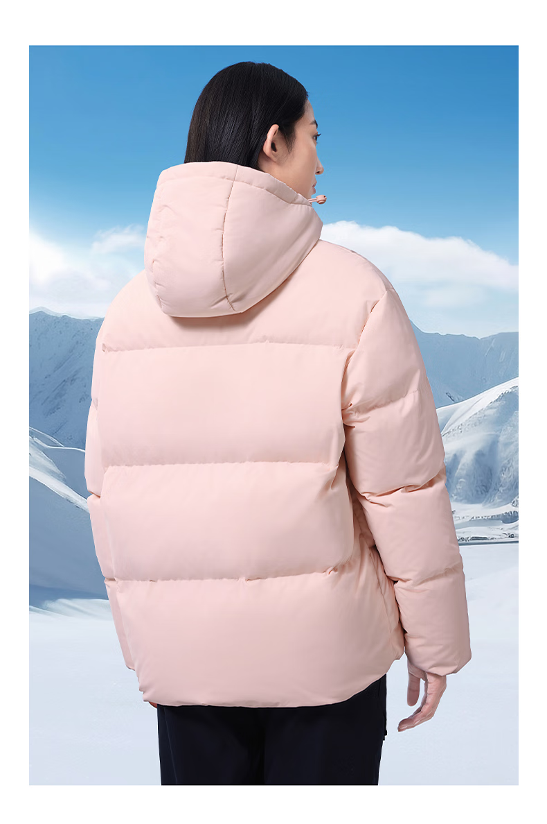 CAMEL Outdoor down Jacket, Autumn And Winter New Style for Men And Women, Windproof, Water-Repellent, Cold-Resistant, Warm, High-Fill Power Puffer Jacket, XS 23