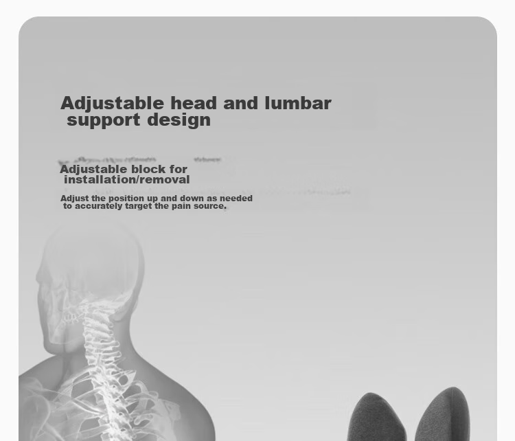 CHECA GOODS Lumbar Support Cushion for Office And Car Seats, Back Support Pad, Waist Pillow, Chair Backrest Cushio 7