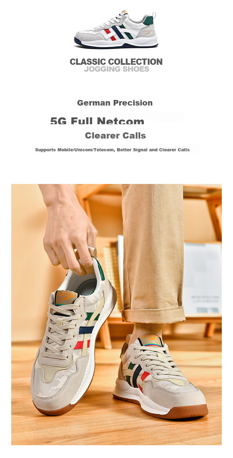 CARTELO Men's Shoes, Breathable Casual Sports Sneakers, Autumn And Winter Outdoor Jogging Hiking Travel Retro Versatile Classic New Style 2