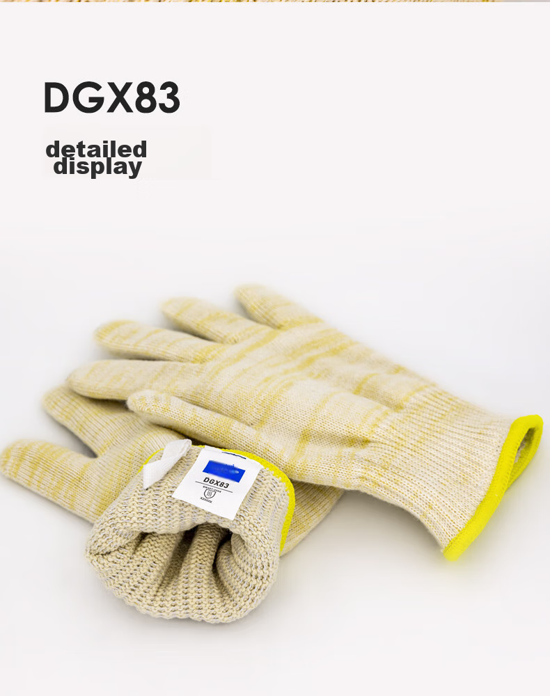 Henghui Heat-Resistant Gloves, 300°C Industrial Insulation, Five-Finger Thickened Anti-Scalding Microwave Oven Gloves, DGX83 [Genuine Product] 10
