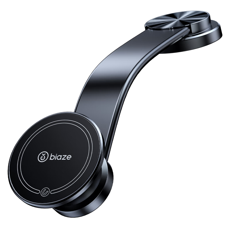 BIAZE Magnetic Car Phone Holder for Apple MagSafe, Dashboard Suction Cup Mount for Car Navigation, Compatible with IPhone 16