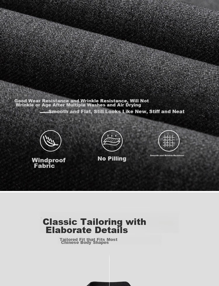 FIRS Men's Suit Set, Slim Fit Professional Formal Wear, Business Attire for Grooms, Wedding Attire for Me 2