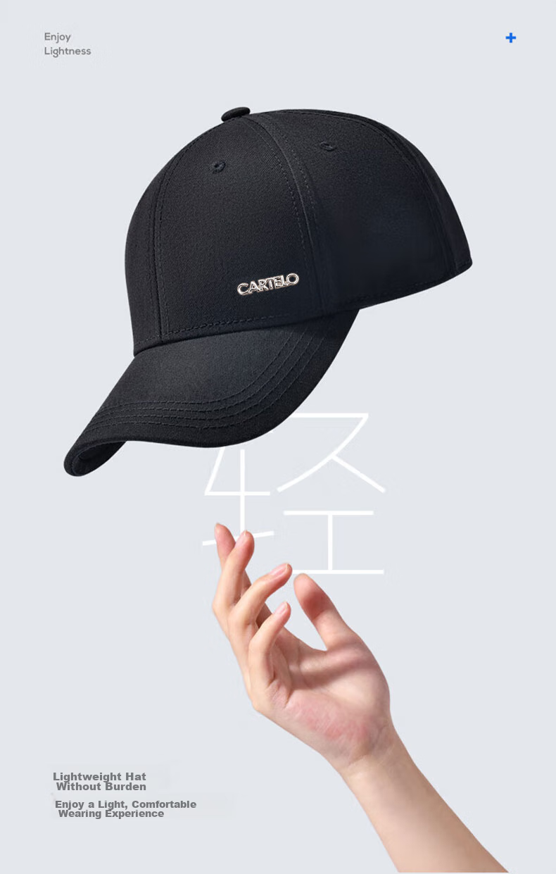 CARTELO Baseball Cap for Men And Women, All-Season Trendy Versatile Visor Hat, Outdoor Sun Protection Cap, Sunhat, Couple Style 7