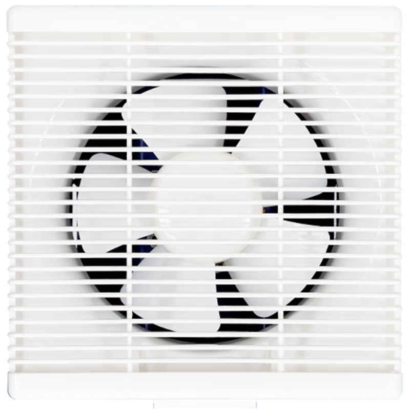 Midea [Window Exhaust] Window-Mounted Ventilation Fan, Bathroom Kitchen Wall Exhaust Fan, 10-Inch Extractor Fa