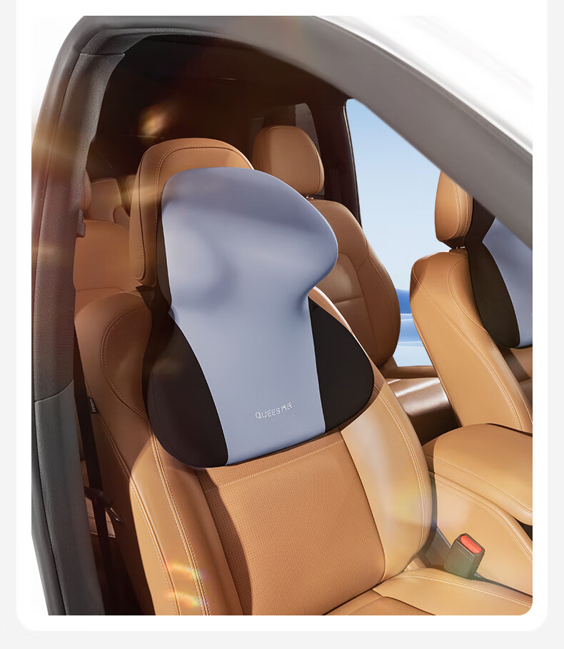 Qiaoshi Car Headrest, Neck Support Pillow for Vehicle Seats, Integrated Neck Pillow for Maibahe And Tesla Seats 43