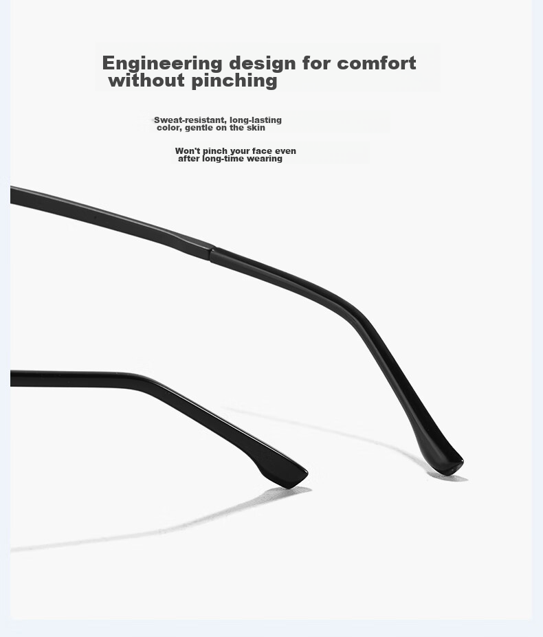 Jingbang Men's Prescription Glasses Blue Light Blocking Photochromic Fashion Transparent Browline Frame Eyewear S9615 16