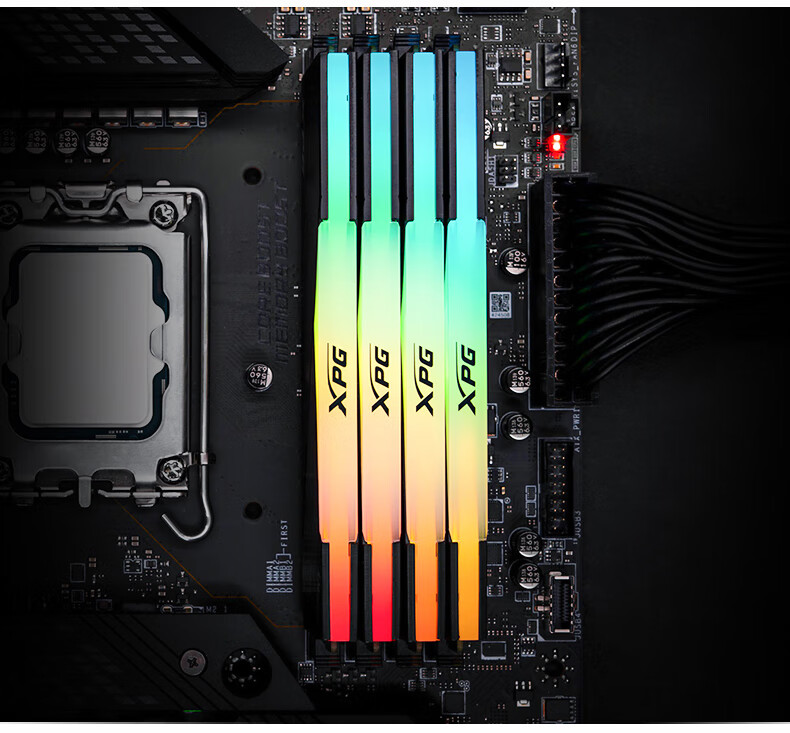 ADATA 32GB (16GB X 2) Kit, DDR5 6000 Desktop Memory Module, Hynix A-Die Chips, XPG Longyao D500G (Black), CL26 5