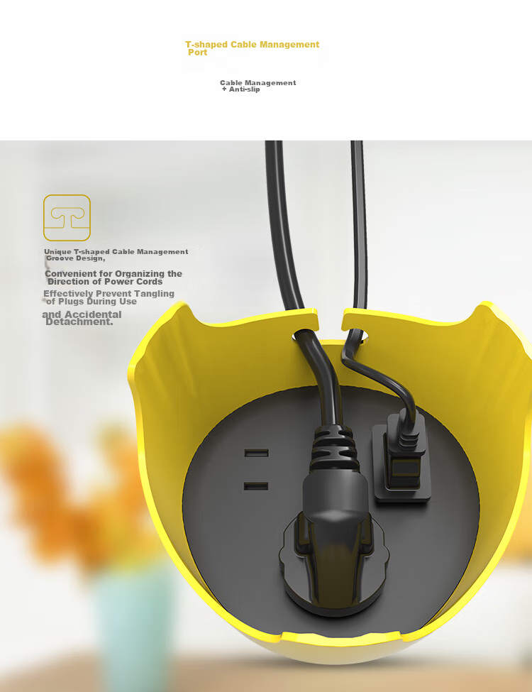 BULL High Protection Dust-Proof Socket Extended Extra Long Extension Cord Power Strip/power Bar, Large Spacing Holes, Can Be Hung GN-C3210, Total Length 30 Meters 6