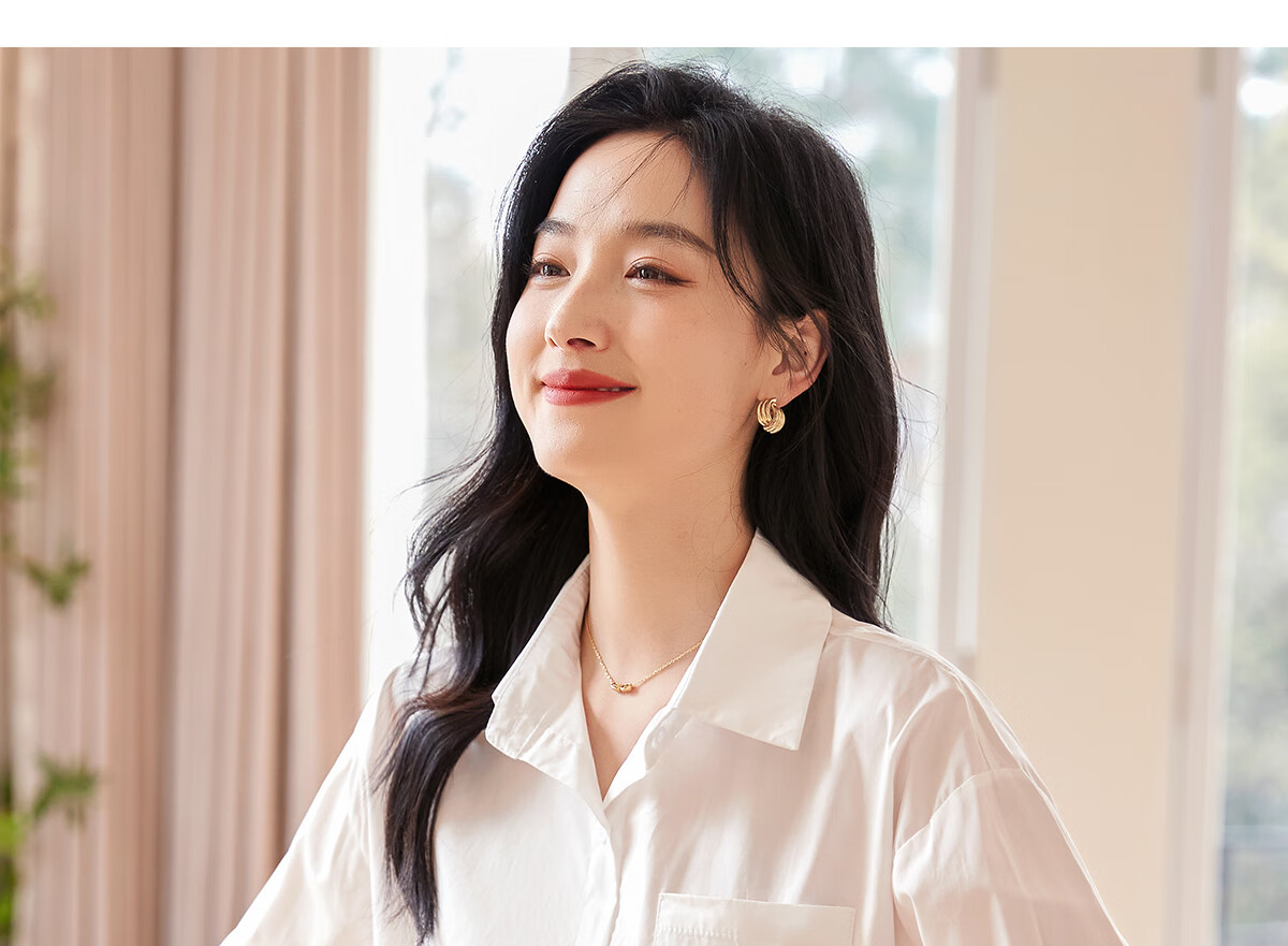 Chushen Spring Autumn Long Sleeve Women's Pure Cotton White Shirt Loose Fit Professional Commuter S13JC2740 21