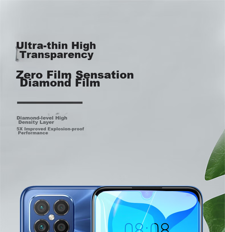 ESCASE Huawei Nova 9 Hydrogel Film Screen Protector Full Coverage Curved Protective Film No White Edge High Transparency Front Film Transparent [Two-Pack] - with Application Tool 1