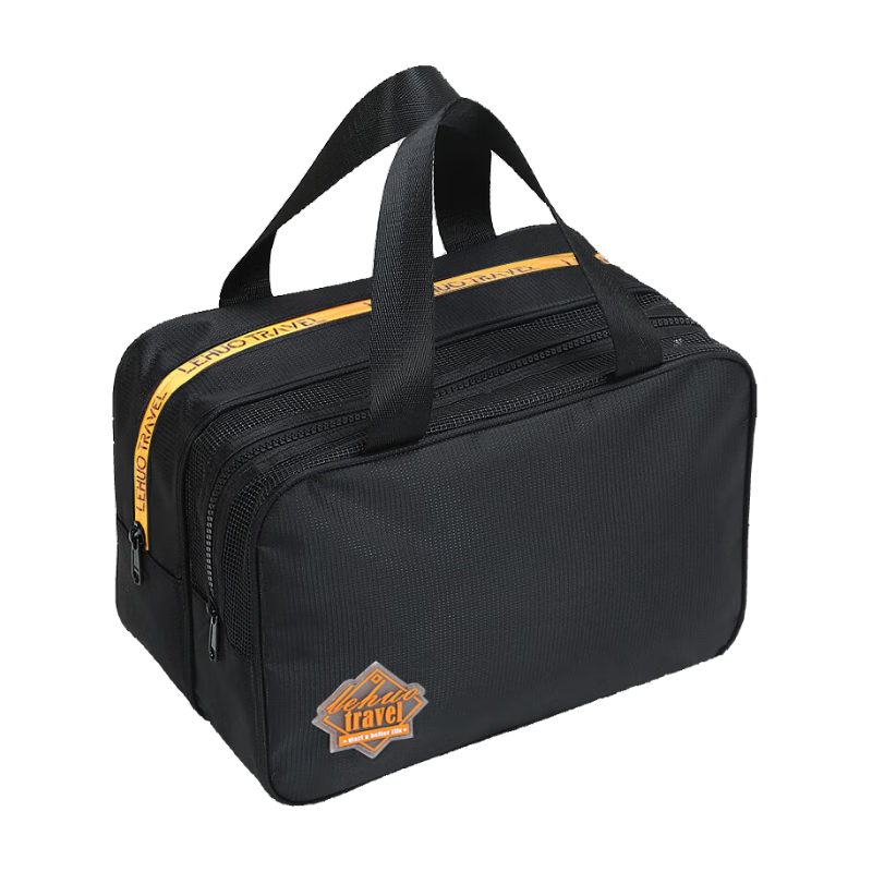 Lehuolvxing Dry And Wet Separation Swim Bag, Toiletry Bag for Men, Business Trip Storage, Cosmetics Organizer, Shower Bag, Waterproof Bath Pouch