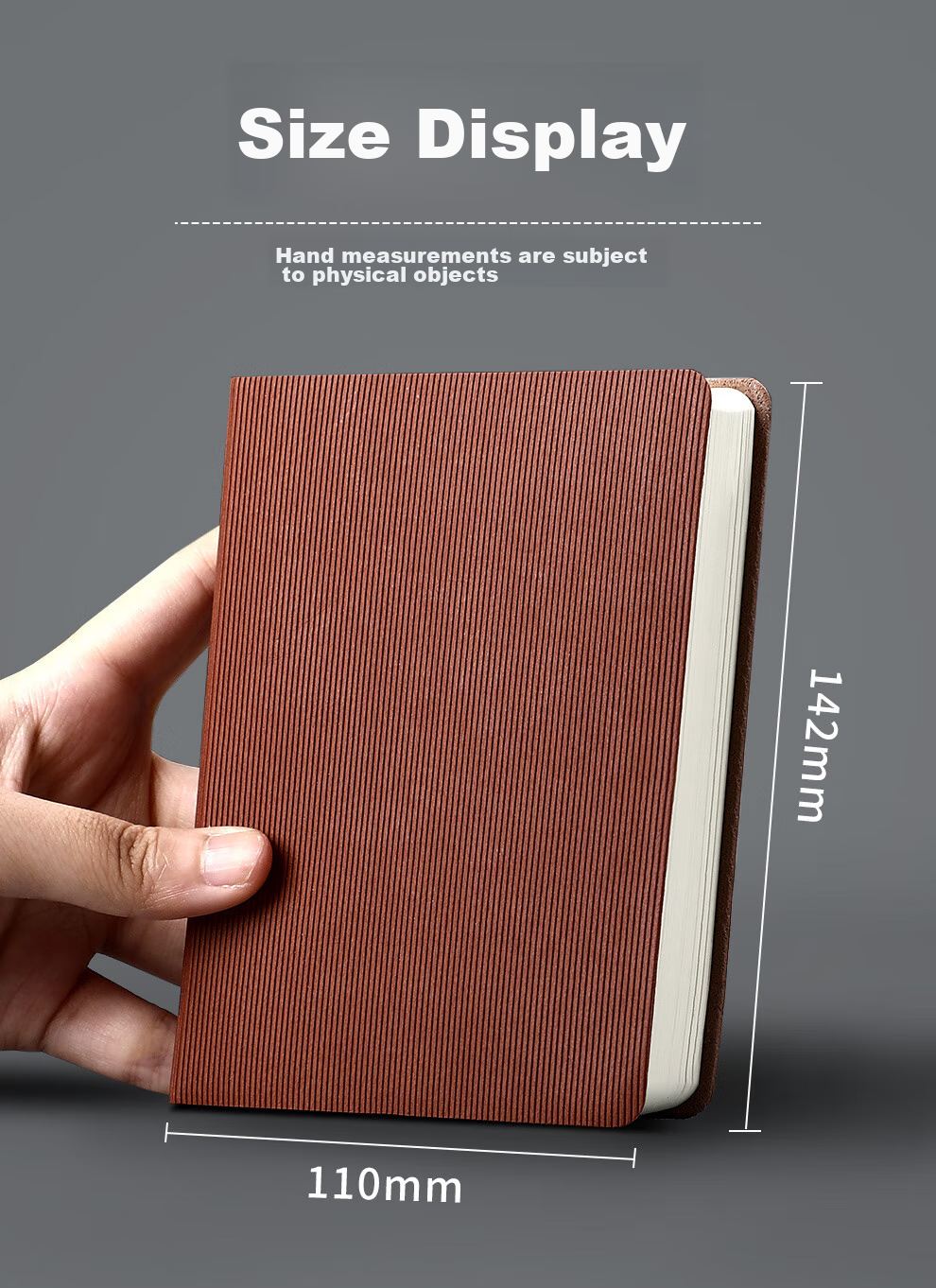 Jiaranheng 3-Pack Portable Small Notebooks, B6 Size, Leather Cover, Mini Pocket Notebooks for Journaling, Thickened Diary And Vocabulary Books - Mixed Color Versio 2