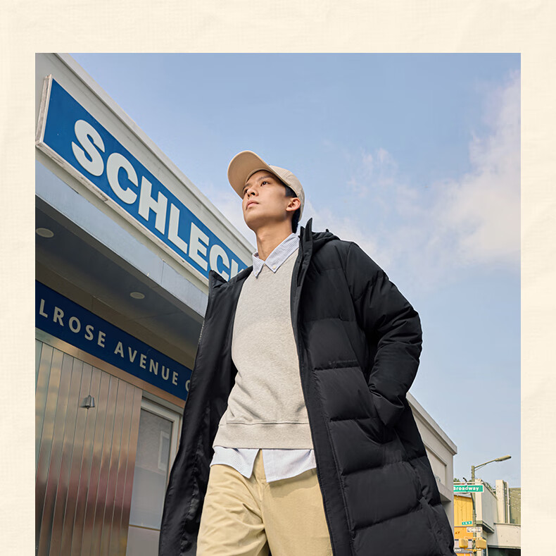 361° Long Down Jacket Unisex Winter New Three-Proof Warm Hooded Sports Casual Coat 632544301-2 6
