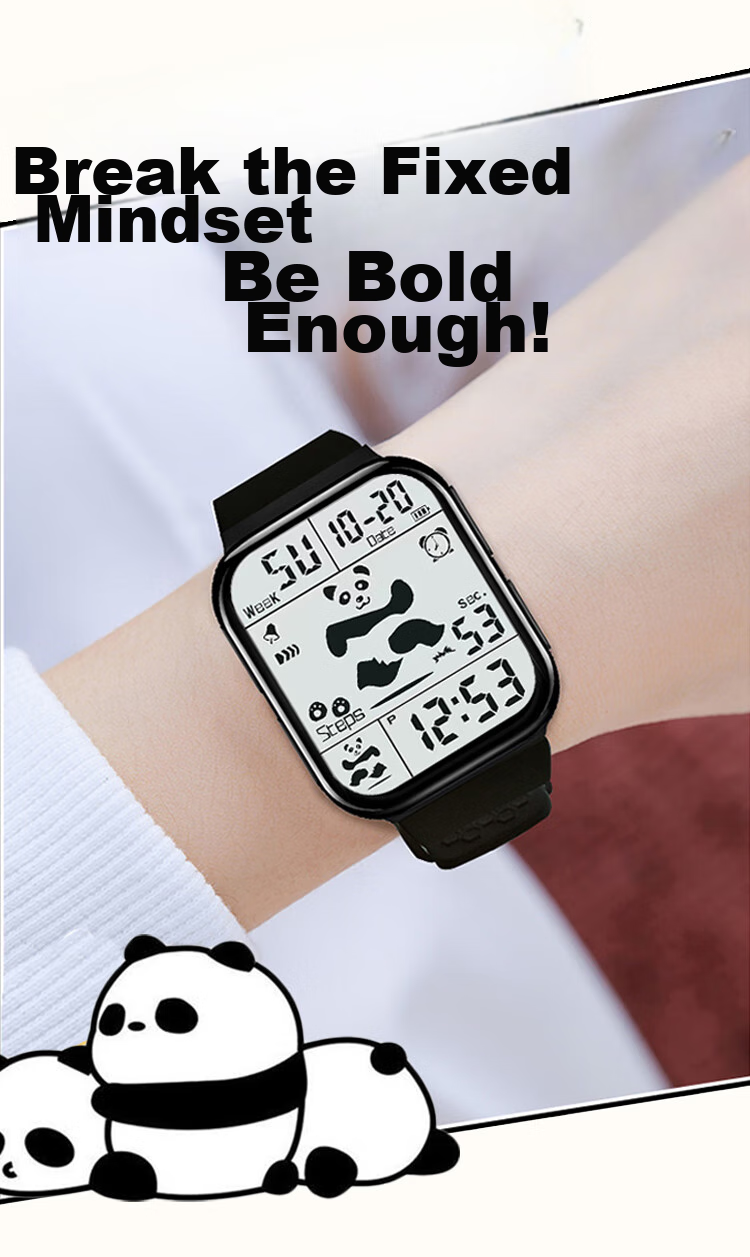 MAX-G Full-Screen Watch for Teenagers, Middle School Students, Boys, Electronic Watch, Waterproof, Luminous, Multifunctional Sports Children's Back-To 4