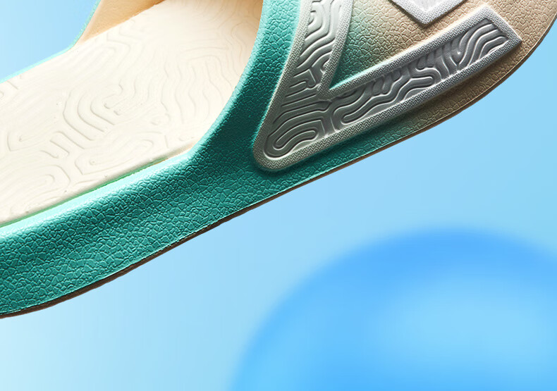 PEAK Taiji Men's Summer Sports Fashion Sandals, Comfortable Outdoor Soft Elastic Height-Increasing Beach Slippers DL410517 9