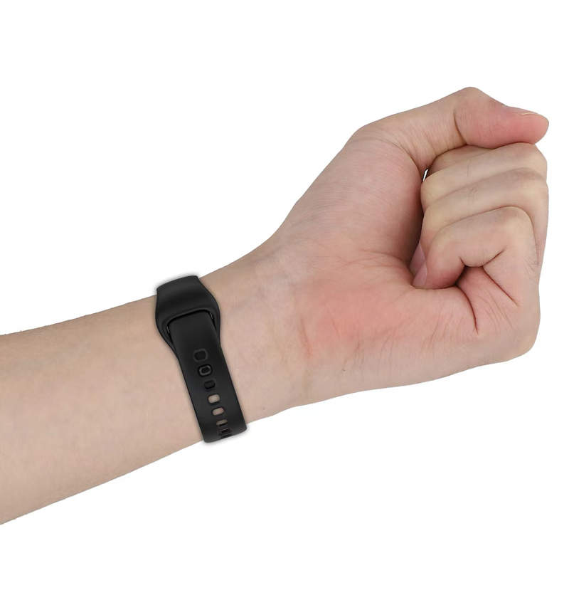 MAIKUQI Compatible with Redmi Watch 3 Watch Strap, Silicone Watchband, Smartwatch Wristband [Black] 7