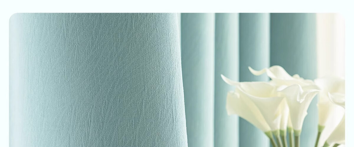 Mihua High Light-Blocking Curtains, Complete Set for Living Room, Thickened Sun Protection, Hooked Velvet Fabric, Cheese Cashmere Color, 1.8m Wide * 2.4m High 22